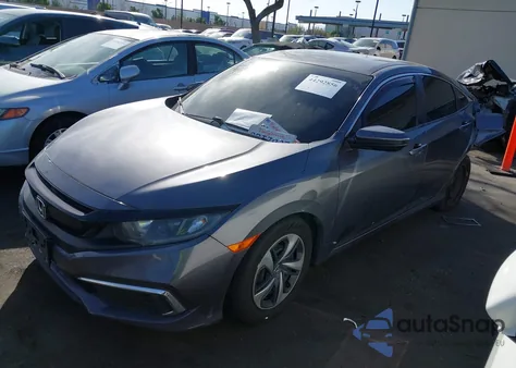 2019 Honda Civic Lx from USA, damaged, VIN 2HGFC2F63KH591496